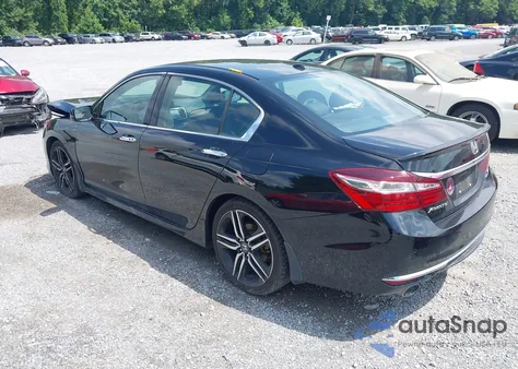 2017 Honda Accord Touring V6 из США, поврежденный, VIN 1HGCR3F90HA036479